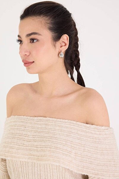 Addax Kayık Yaka Uzun Kollu Triko Kazak K040-C5