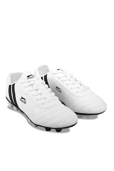 Slazenger Pantofi de fotbal pentru băieți Henrık Kr Alb / Negru