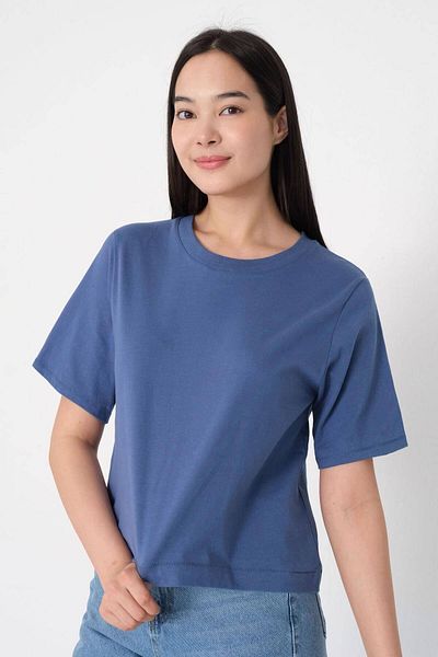 Addax Tricou de bază cu gât crew P1002-e8