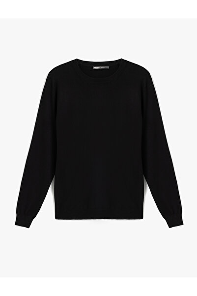 Koton Basic Knitwear Sweatshirt Crew Neck Long Sleeve