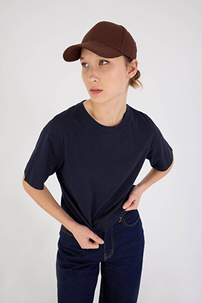 Addax Crew Neck Basic T-shirt P1002-E8