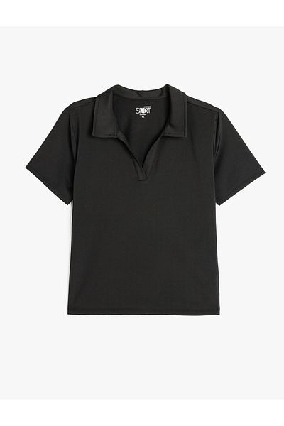 Koton Short Sleeve Polo Neck Slim Fit Sports T-Shirt