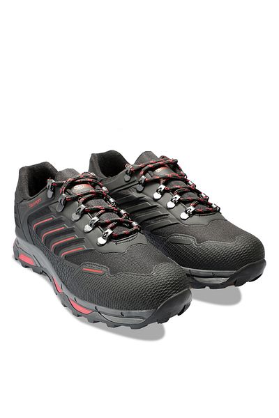 Slazenger Σκληρά ανδρικά παπούτσια εξωτερικού χώρου Μαύρο / Κόκκινο