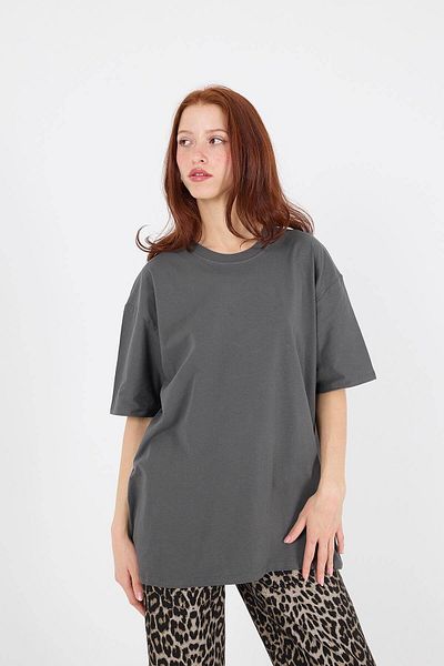 Addax T-shirt Crew Neck Basic P10111-d7