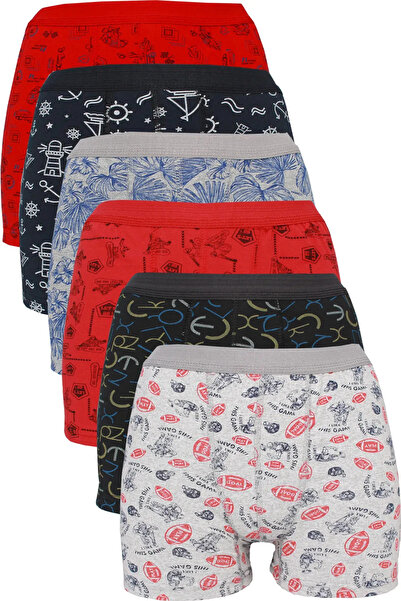 CUBBUX 12 Boxeri pentru baieti - Bumbac