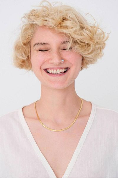 Addax Steel Necklace K-1067-tk1