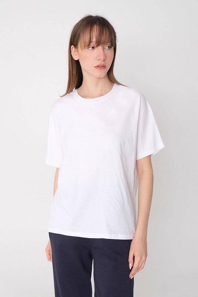 Addax Kurzärmliges Oversize-Basic-T-Shirt P0730-j6j7y4
