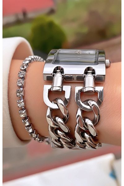 Daniel Klein Brand Silver Color Women's Wristwatch