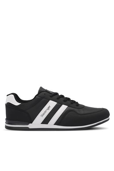 Slazenger Omega Large Size Sneaker Men's Shoes Black / White