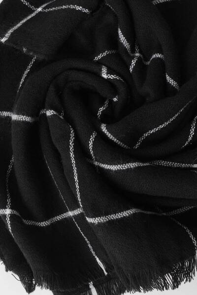 Addax Čtvercový vzorovaný šál šátek2019-A4