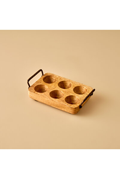 Bella Maison Spark 6-Piece Egg Cup Natural (20X12X4.5 cm)