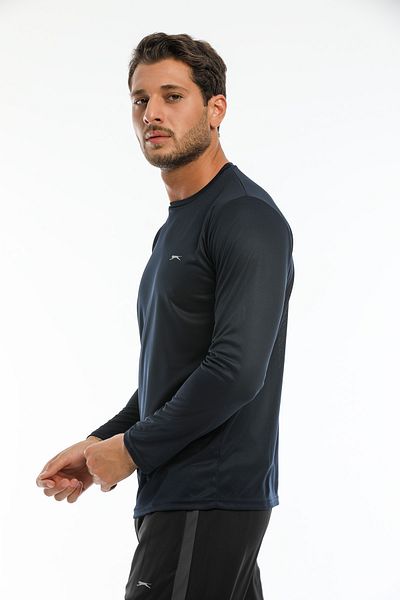 Slazenger Navy Blue Odın I Men's T-Shirt