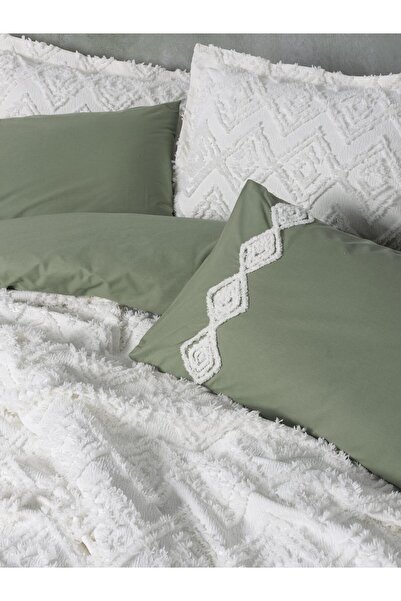 şirin eşyalarım Luke Cream Colored Double Bed Duvet Cover Set - Limi