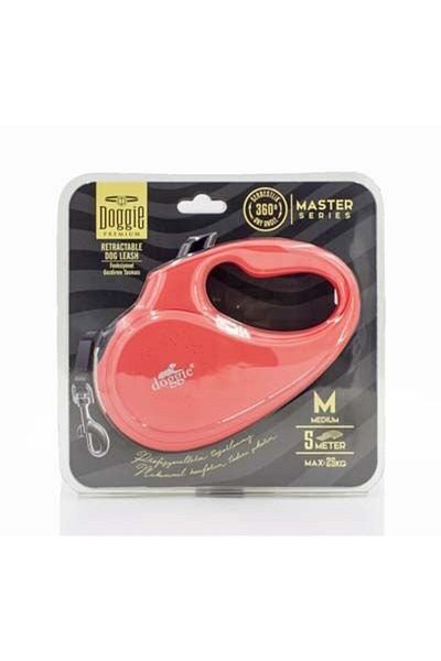 Doggie Master Automatic Dog Extension Collar Medium Pink 25 kg 5 Mt