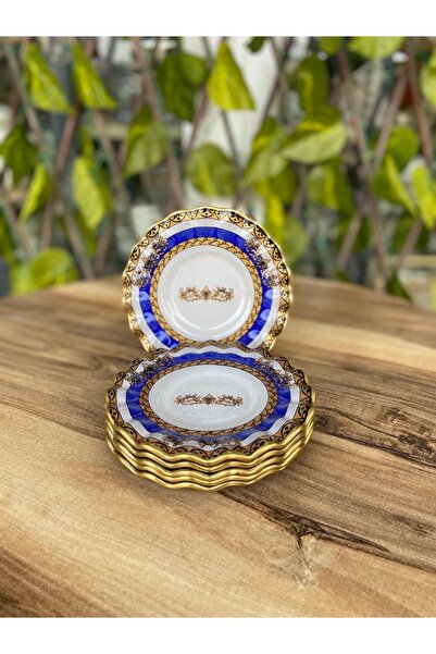 GÜRCÜGLASS Taç model çay tabağı