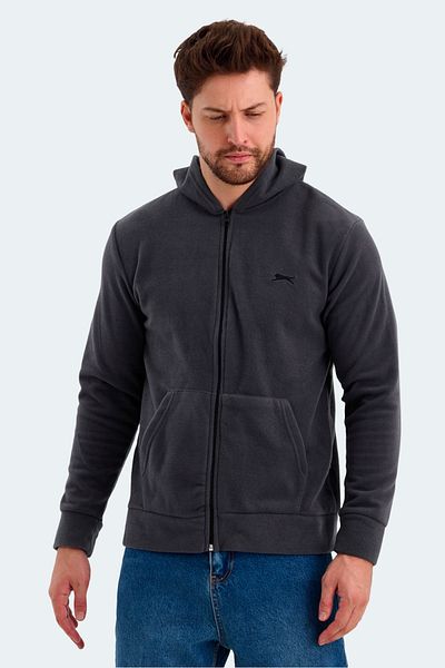 Slazenger Samson Ανδρικό Fleece Σκούρο Γκρι