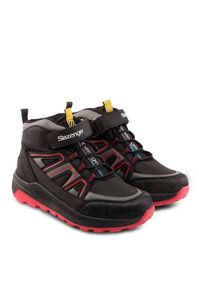 Slazenger Kephas In Boy's Boots Μαύρο / Κόκκινο