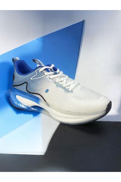 GAMELU Tricotaj pentru bărbați Memory Foam Talpă cu memorie Pantofi sport casual - Talpă din cauciuc transparent importat