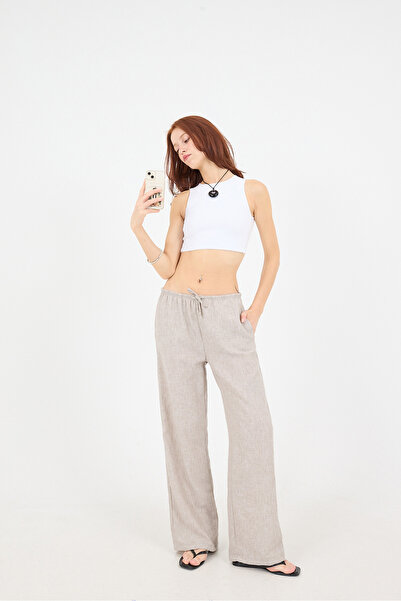 Addax Широкі штани Pn16372i6 з поясом Ip