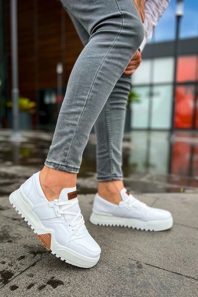 Chekich Ch067 Gbt Warrem Men's Shoes White / White
