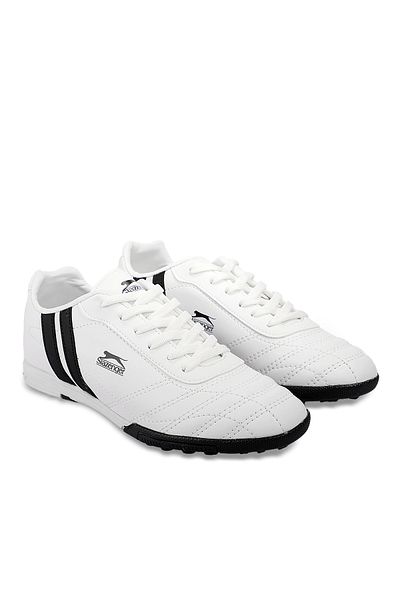Slazenger Incaltaminte pentru baieti Henrık Astroturf Fotbal Alb/Negru