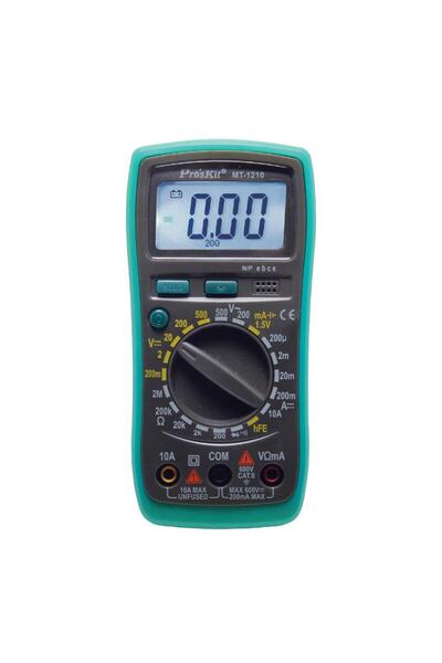 Proskit Mt-1210 3 1/2 Kompakt Dıgıtal Multimetre / Ölçü Aleti