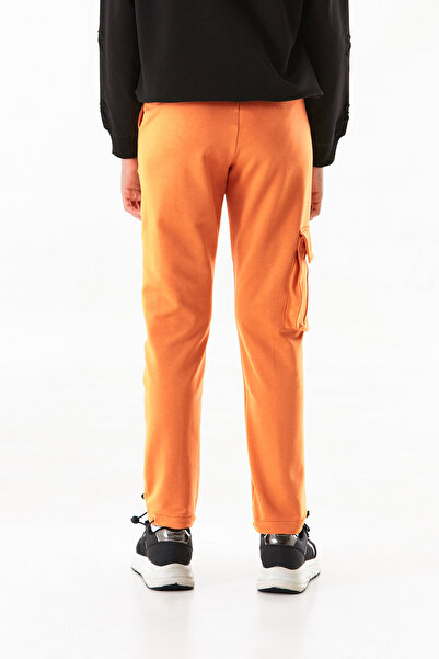 Fulla Moda Girl's Sweatpants with Elastic Waist and Stoppers