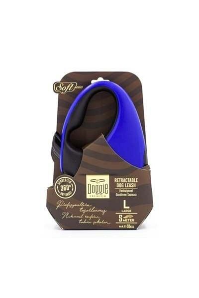 Doggie Soft Automatic Dog Extension Collar Large Royal Blue 50 kg 5 Mt