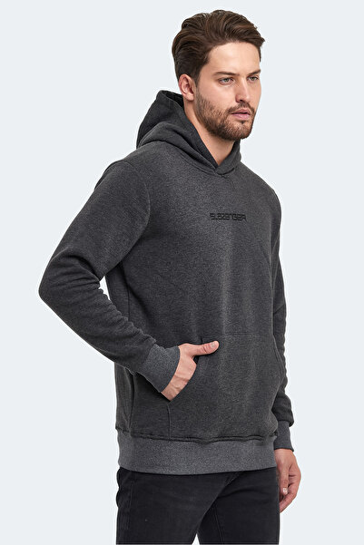 Slazenger Buster Erkek Sweatshirt Antrasit