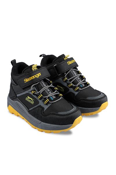Slazenger Kenzie Boy's Boots Black / Yellow