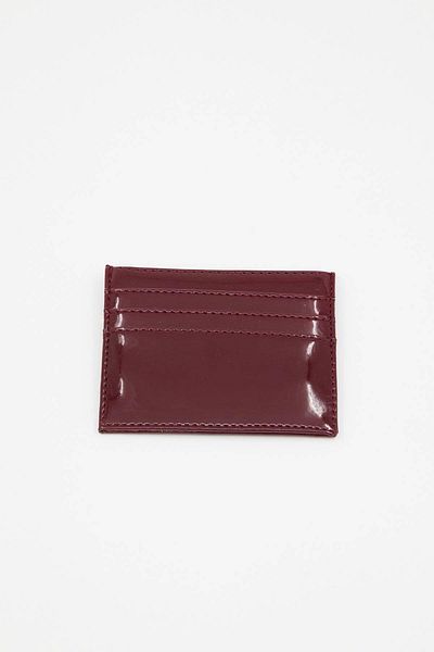 Addax Patent Leather Mini Card Holder - Czdn128-F8 Model