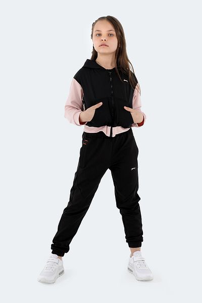 Slazenger Hanorac pentru fete Penı Negru