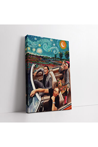 KOSS Dijital Vincent van Gogh Salvador Dali Pictori Călătorie cu mașina Pictu...