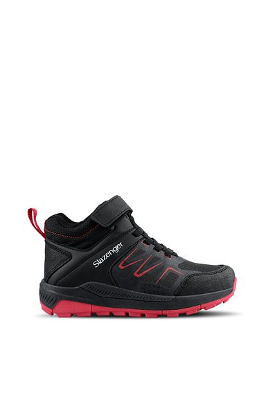 Slazenger Kenton I Unisex Παιδικές Μπότες Μαύρο / Κόκκινο