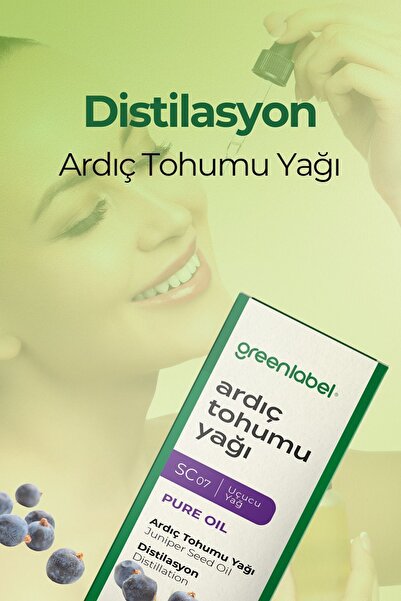 Greenlabel Ardıç Tohumu Yağı %100 Doğal Ve Saf 20ml