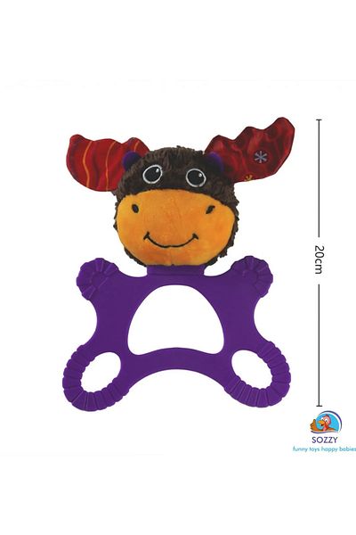 Sozzy Toys My Rattle Teether Monkey
