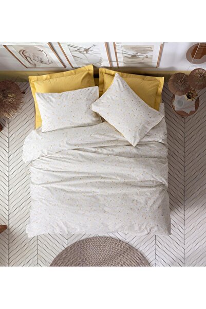 şirineşyalarım Set cuvertură de pilota dublă Petite - Tiny elastic și muștar