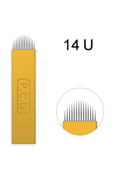 Elea 14 U BLADE GOLD MİCROBLADİNG İĞNESİ 100 ADET