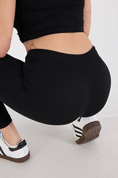 Addax Bezešvé sportovní punčochy s širokým pasem Tyt12418-u2r6