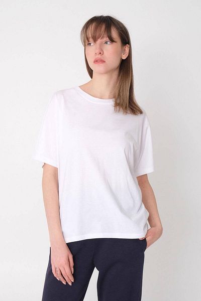 Addax Kurzärmliges Oversize-Basic-T-Shirt P0730-j6j7y4