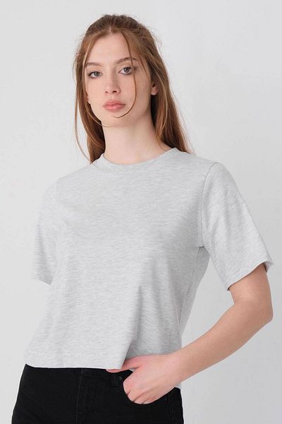 Addax Crew Neck Basic T-shirt P1002-e8