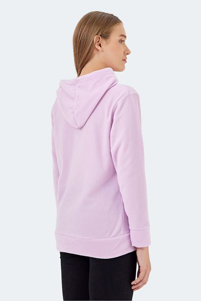 Slazenger Sofal I Дамски поларен суичър Люляк