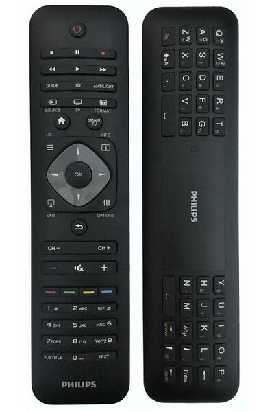Philips Led Tv Çift Taraflı Klavyeli Akıllı Kumanda Ykf315-z01