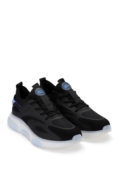 Slazenger BANDERS Sneaker Ανδρικά Παπούτσια Μαύρα / Λευκά