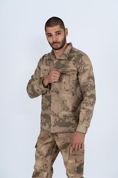 BİKATEX Жандармерийска риза с дълъг ръкав, камуфлажна риза - 425