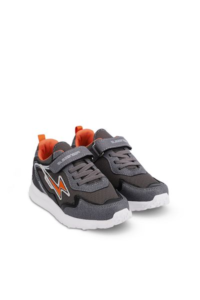 Slazenger Kaoru Sneaker Boys' Shoes Dark Gray / Orange