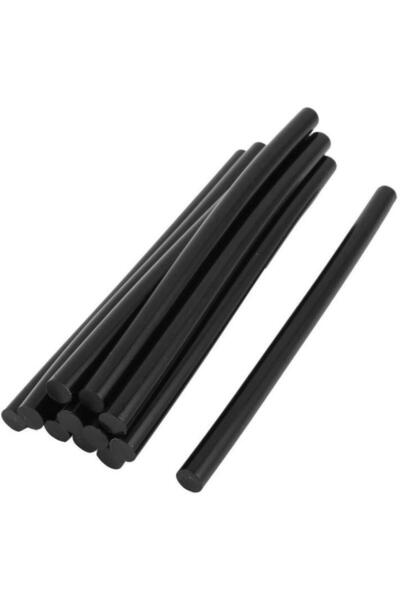 TEKNOGREEN Kalın Silikon Mum Siyah 11mm 10 Adet