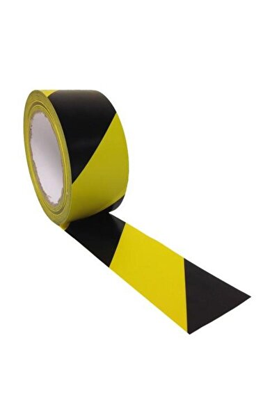 Atom Antistatic Yellow-Black Floor Warning Tape Fmt-4800