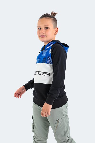 Slazenger Dragıca унисекс детски суичър черен