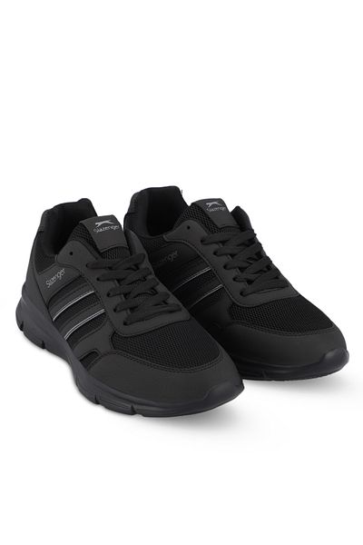 Slazenger Efrat Sneaker Ανδρικά Παπούτσια Μαύρα / Μαύρα